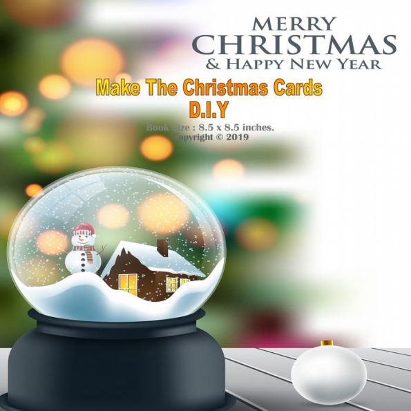 Make The Christmas Cards D.I.Y : Cut The Edge Paper To Decorate Your Own Greeting Cards And Envelopes For Every Occasions (Christmas Cards, Holiday Cards, Greeting Cards)
