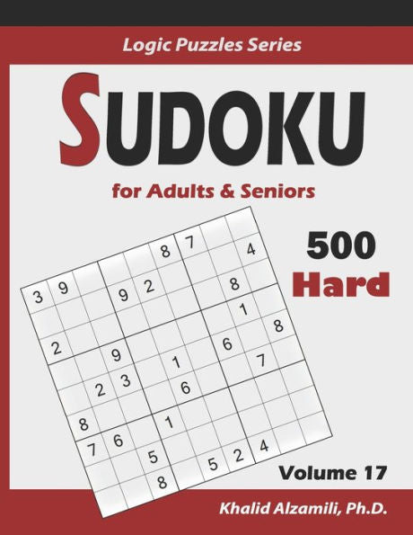 Sudoku For Adults & Seniors : 500 Hard Puzzles: : Keep Your Brain Young