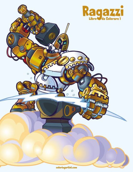 Ragazzi Libro Da Colorare 1