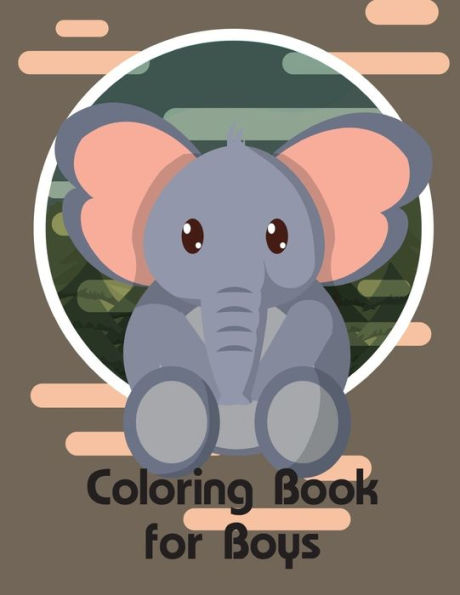 Coloring Book for Boys: coloring pages,Christmas Book for kids and children (Animals Education)