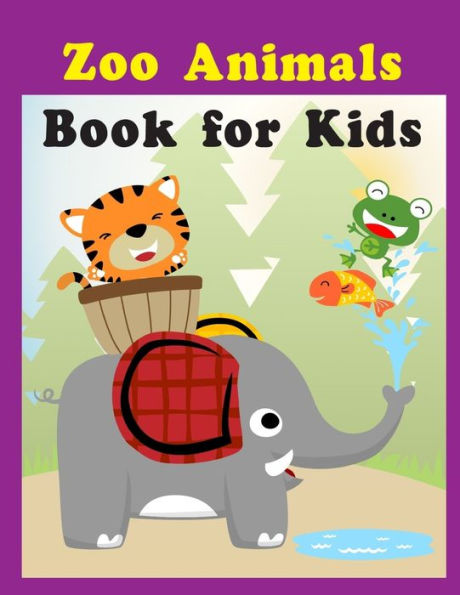 Zoo Animals Book For Kids : The Best Relaxing Colouring Book For Boys Girls Adults