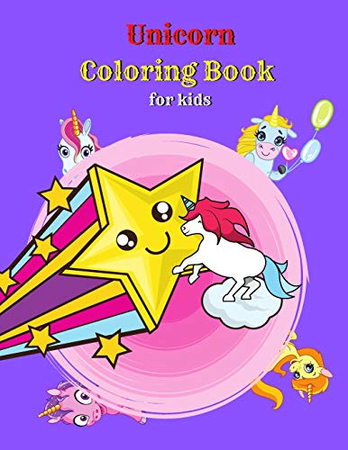 Unicorn Coloring Book For Kids - 9781716063497