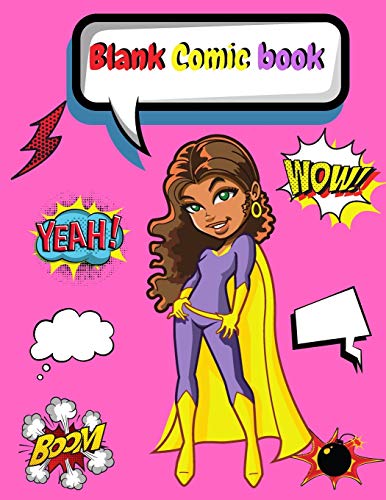 Blank Comic Book for kids - 9781716066269