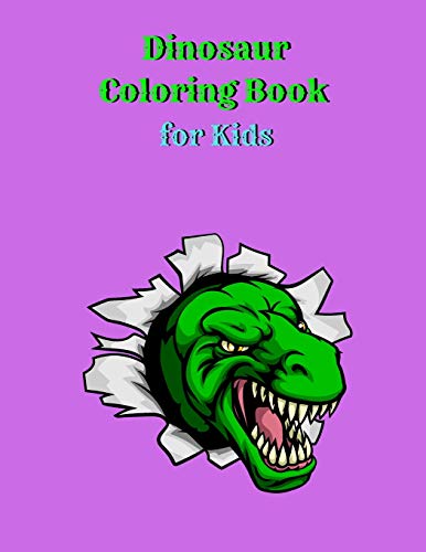 Dinosaur Coloring Book for Kids - 9781716072734