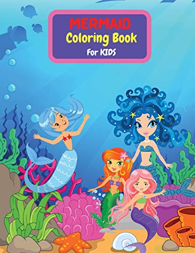 Mermaid Coloring Book for Kids - 9781716084706