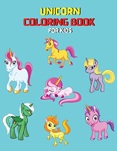 Unicorn Coloring Book For Kids - 9781716085130