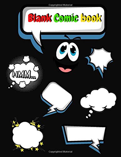 Blank Comic Book for kids - 9781716093814