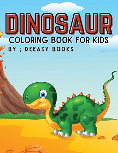Dinosaur Coloring Book For Kids - 9781716280054