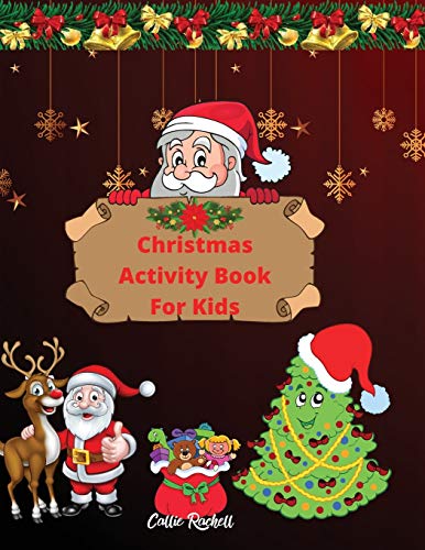 Christmas activity book for kids - 9781716317590