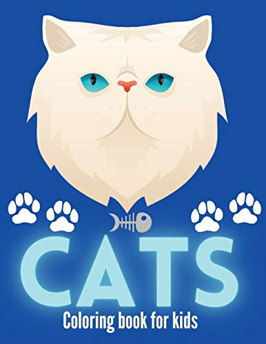 Cats Coloring Book For Kids (Paperback)