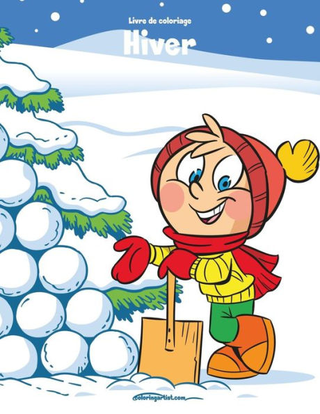 Livre De Coloriage Hiver 3