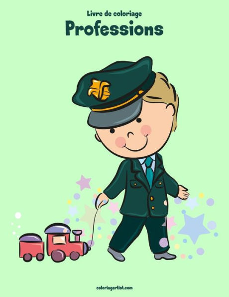 Livre De Coloriage Professions 1