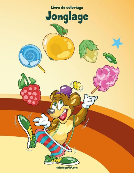 Livre De Coloriage Jonglage 1