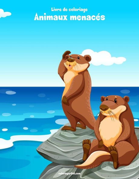 Livre De Coloriage Animaux Menacés 1