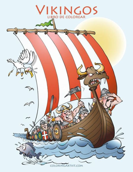 Vikingos Libro De Colorear 1