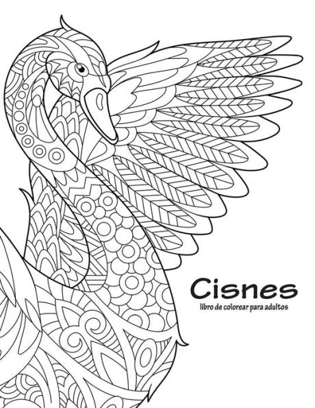 Cisnes libro de colorear para adultos 1 (Spanish Edition)