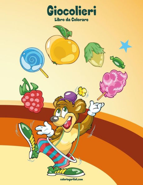 Giocolieri Libro da Colorare 1 (Italian Edition)