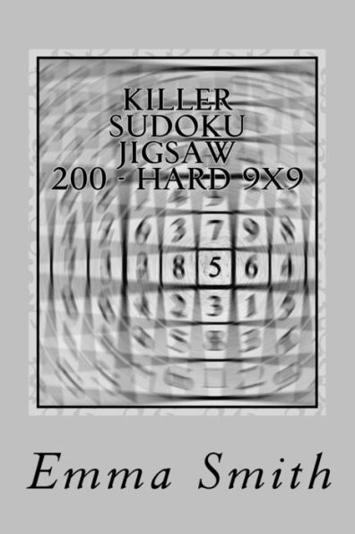 Killer Sudoku Jigsaw 200 - Hard 9x9 - 9781717123725