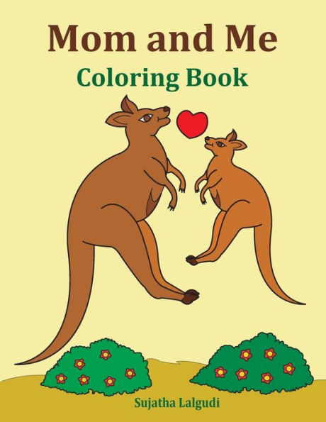 Mom And Me Coloring Book : Gift For Mom, From Daughter, From Son, Side By Side Coloring, Animals, Mom Gifts, Birthday
