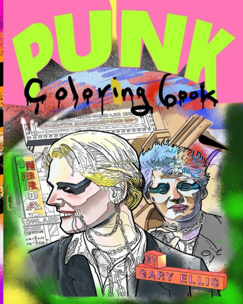 Punk Coloring Book