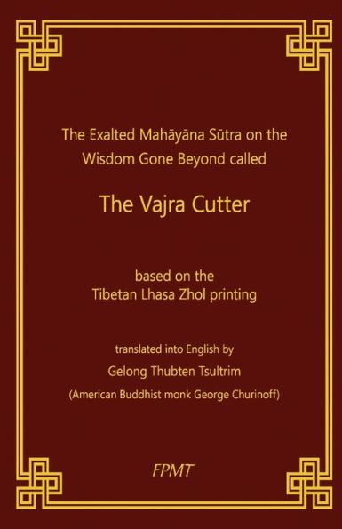Vajra Cutter Sutra English