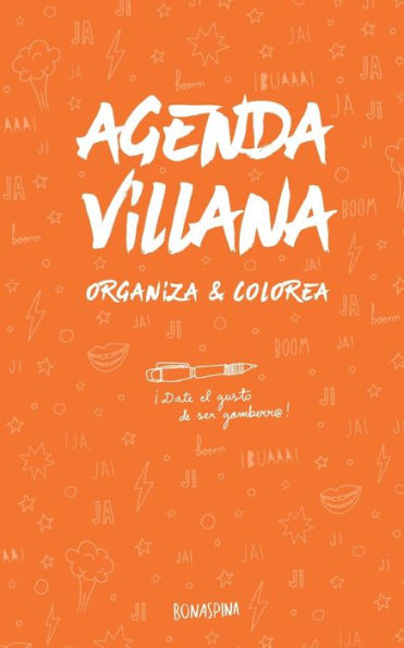 Agenda Villana: Organiza y Colorea (Spanish Edition)