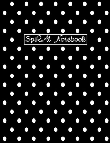 Spiral Notebook : Spiral Journal/ Notebook With Blank Pages - Total 100 Pages Sheets, Dotted Notebook, Size 8. 5 X 11