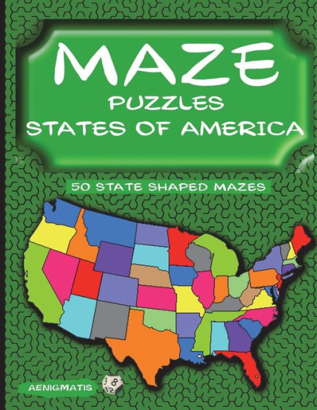 Maze Puzzles : States Of America