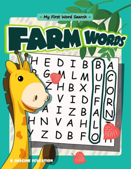 My First Word Search - Farm Words
