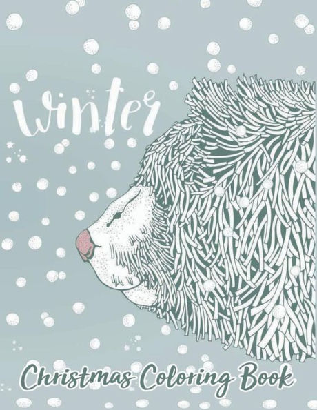 Christmas Coloring Book Winter: Relaxation For Adults Older Kids