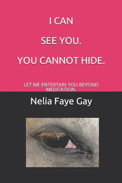 I CAN SEE YOU. YOU CANNOT HIDE: LET ME ENTERTAIN YOU BEYOND MEDITATION.