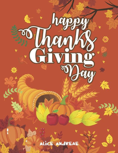 Thanks Giving Day : Coloring Book