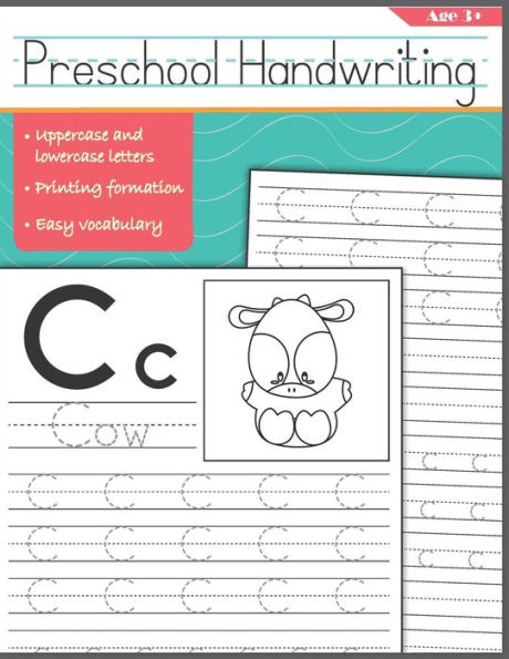 Preschool Handwriting : First Tracing Letters Alphabet Books For Kids