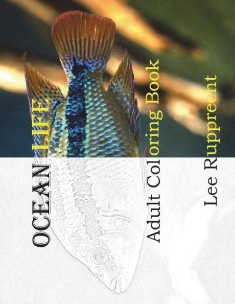 Ocean Life : Adult Coloring Book