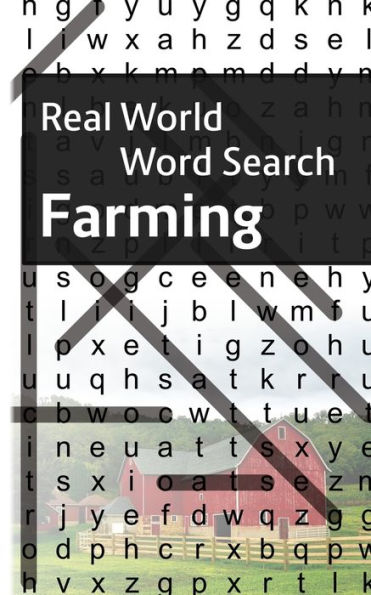 Real World Word Search : Farming