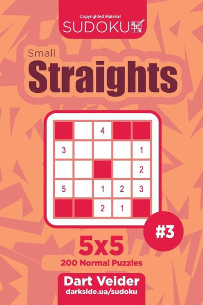 Sudoku Small Straights - 200 Normal Puzzles 5X5