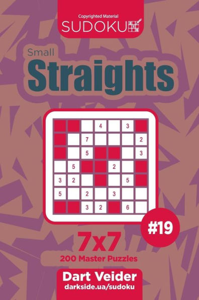 Sudoku Small Straights - 200 Master Puzzles 7X7