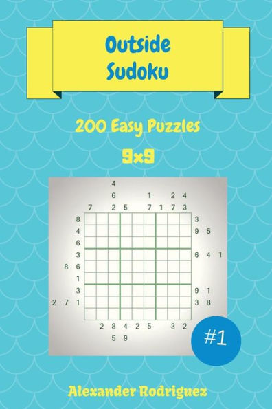 Outside Sudoku Puzzles -200 Easy 9X9