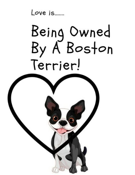 Love Is...Being Owned By A Boston Terrier