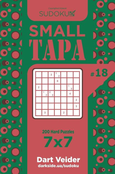 Sudoku Small Tapa - 200 Hard Puzzles 7X7