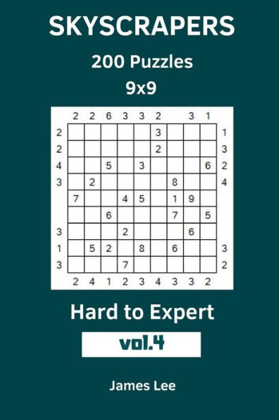 Skyscrapers Puzzles - 200 Hard To Expert 9X9
