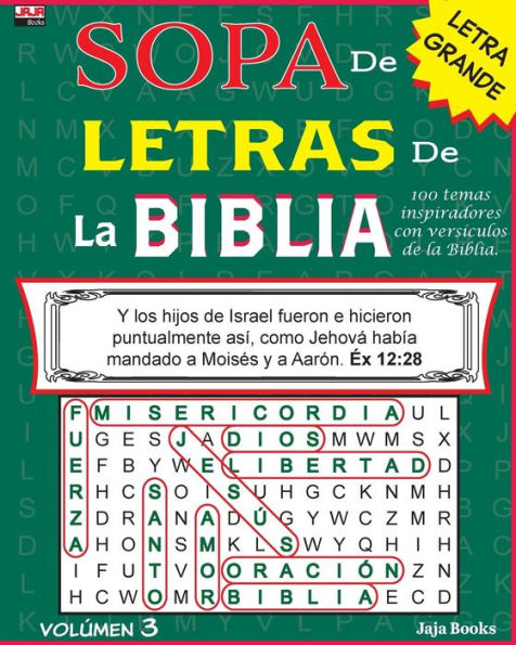 Sopa De Letras De La Biblia, Volúmen 3