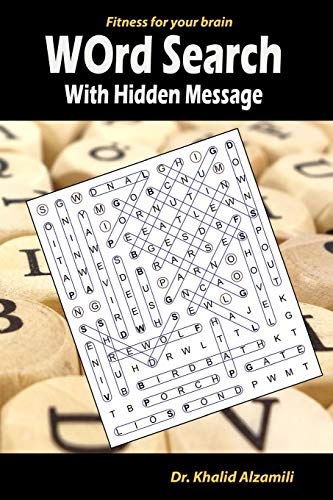 Word Search With Hidden Message: Train Your Brain Anywhere, Anytime! - 120 Puzzles For Adults (Fitness For Your Brain)