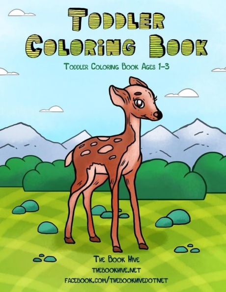 Toddler Coloring Book : Toddler Coloring Books Ages 1-3