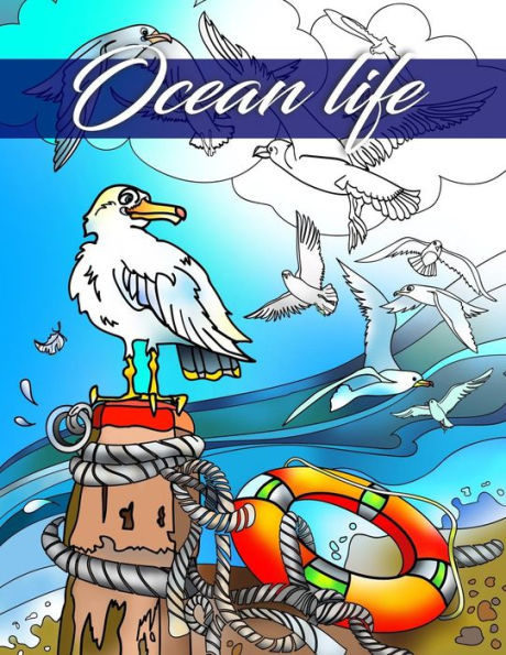 Ocean Life - 9781719996242