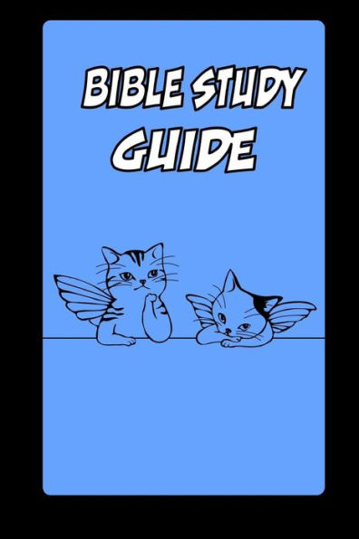 Bible Study Guide: 6 x 9, Bible Verse, Application, Prayer list, The Voice of God
