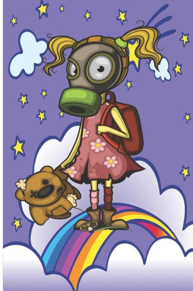 Polluted Girl Unicorn Background