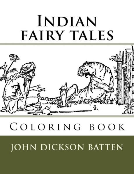 Indian fairy tales: Coloring book