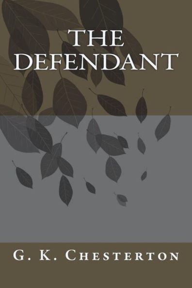 The Defendant - 9781720418795