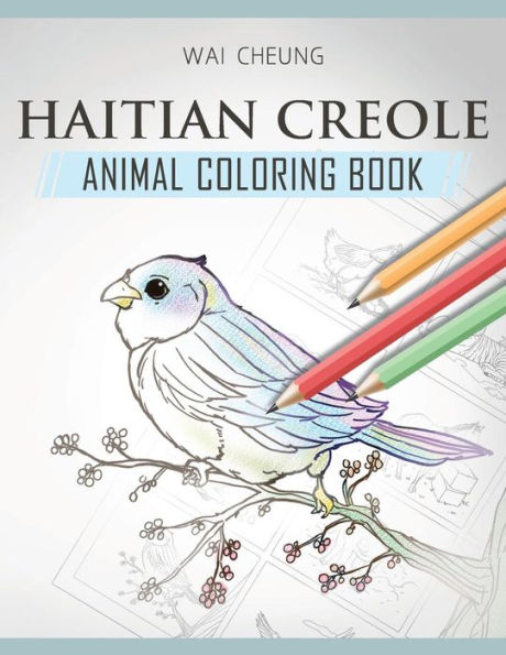 Haitian Creole Animal Coloring Book